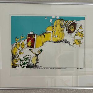Dr. Seuss Lithograph Sylvester McMonkey McBean's Star Belly Sneech Machine